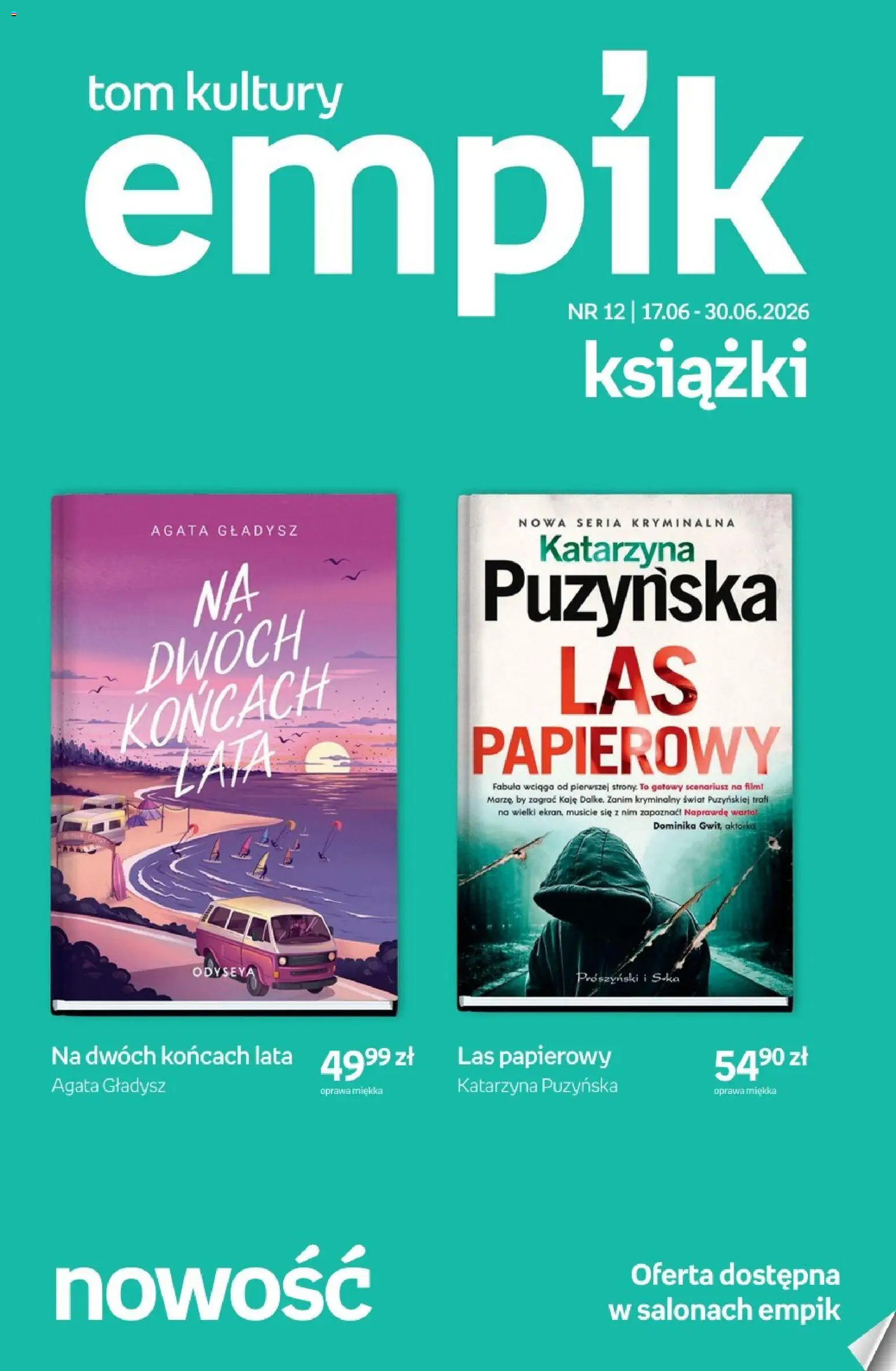 Empik promocje - Tom kultury Książki od 17.06.2026 | Strona: 1
