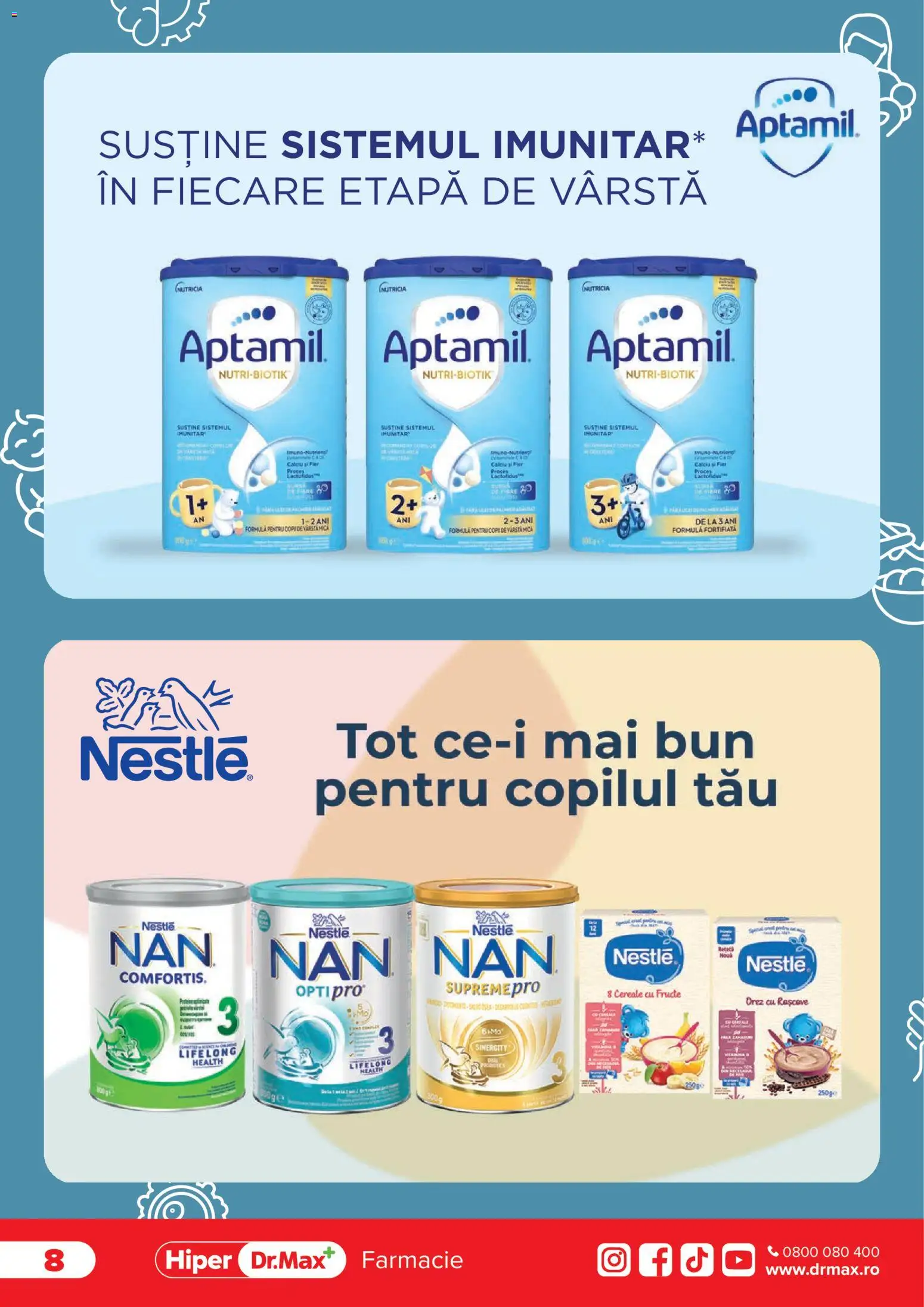 Noul catalog Dr.Max – valabil de la 01.04.2026 | Pagină: 8 | Produse: Orez, Cereale, Fructe