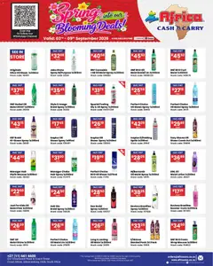 Africa Cash & Carry specials catalogue – valid from 03/09/2026