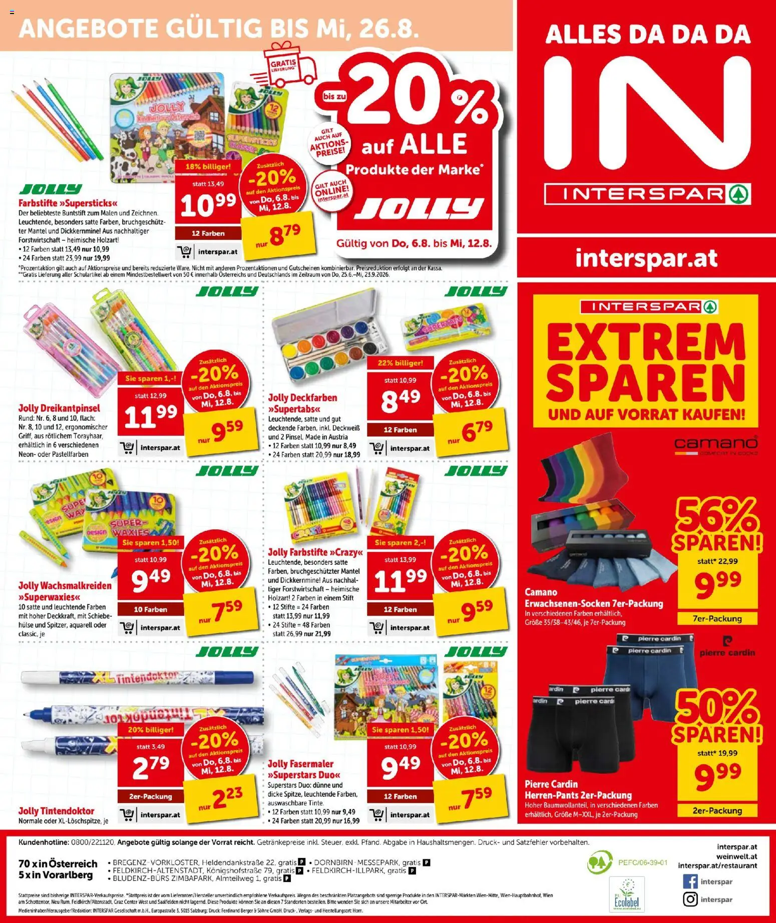 Interspar - Flugblatt gültig ab 06.08.2026 | Seite: 16 | Produkte: Mantel