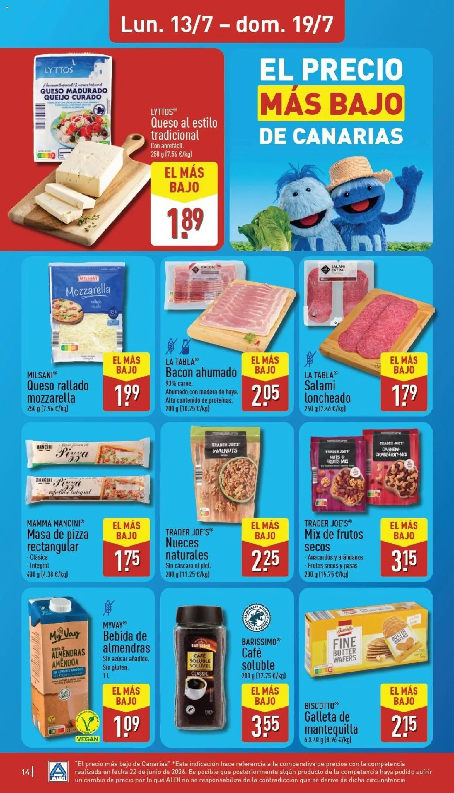 Aldi folleto Canarias │ válido desde el 13/07/2026 | Página: 14