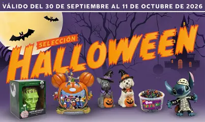 Vista previa Costco Halloween válido desde el 30/09/2026