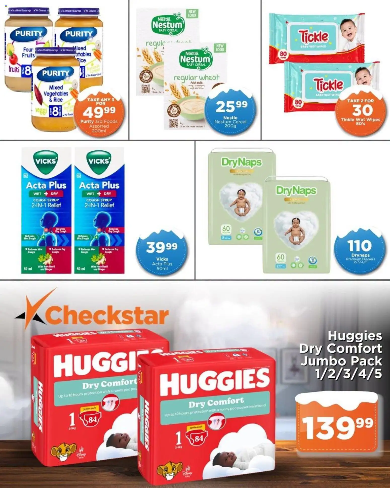 New Check Star catalogue – valid from 22/07/2026 | Page: 10 | Products: Milk, Rice, Syrup, Vegetables