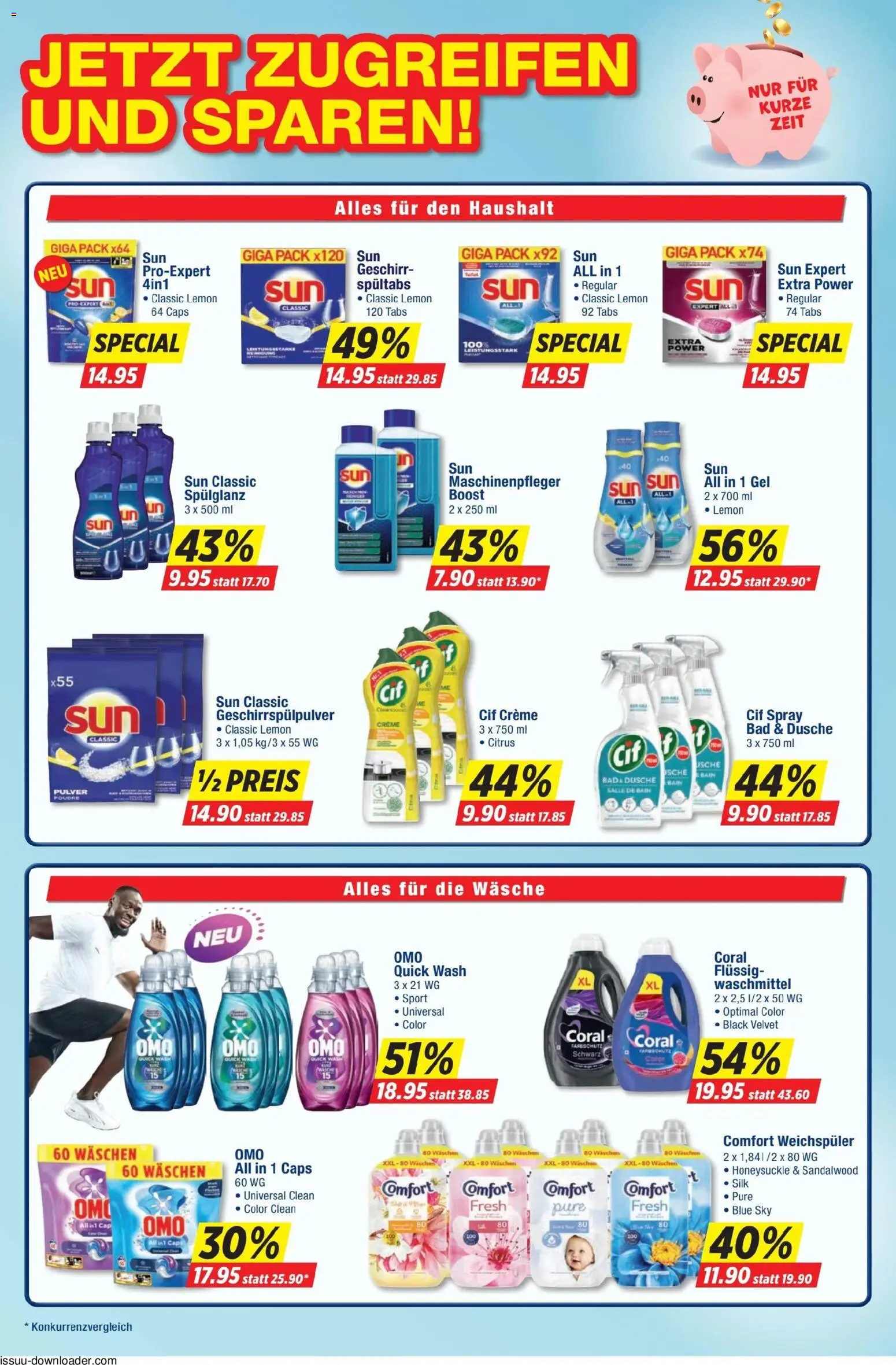 Denner aktionen – gültig ab 28.05.2026 | Seite: 19 | Produkte: Bad, Pulver, Weichspüler, Creme