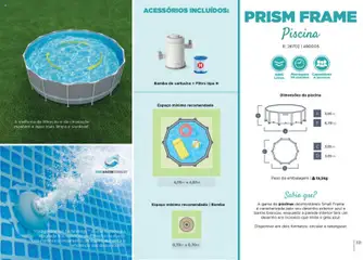 Pré-visualização Espaço Casa Catálogo Ar Livre 2026 válido de 03/06/2026 | Página: 83 | Produtos: Agua, Piscina, Piscinas