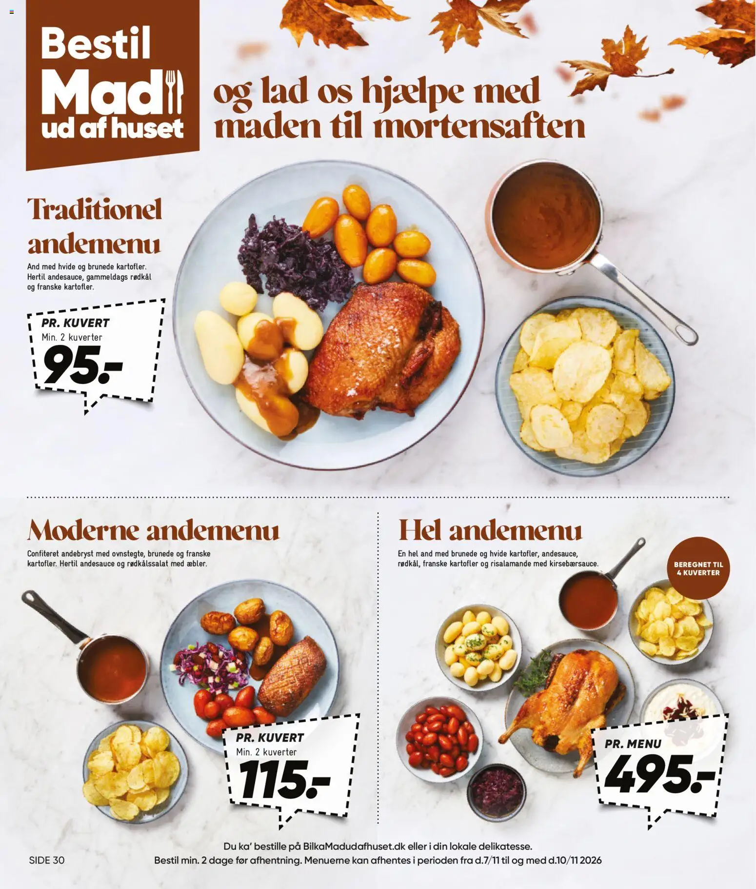 Bilka tilbudsavis – gyldig fra 30/10/2026 | Side: 38 | Produkter: Risalamande, Kartofler, Rødkål