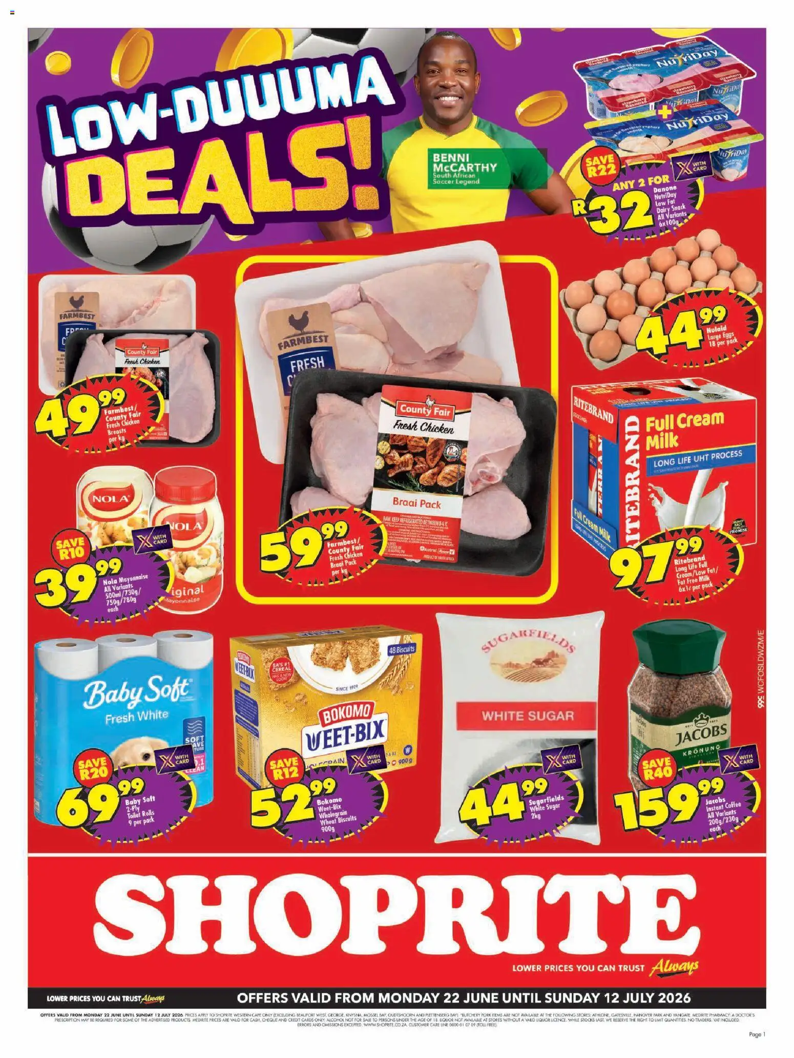 New Shoprite catalogue – valid from 22/06/2026 | Page: 1