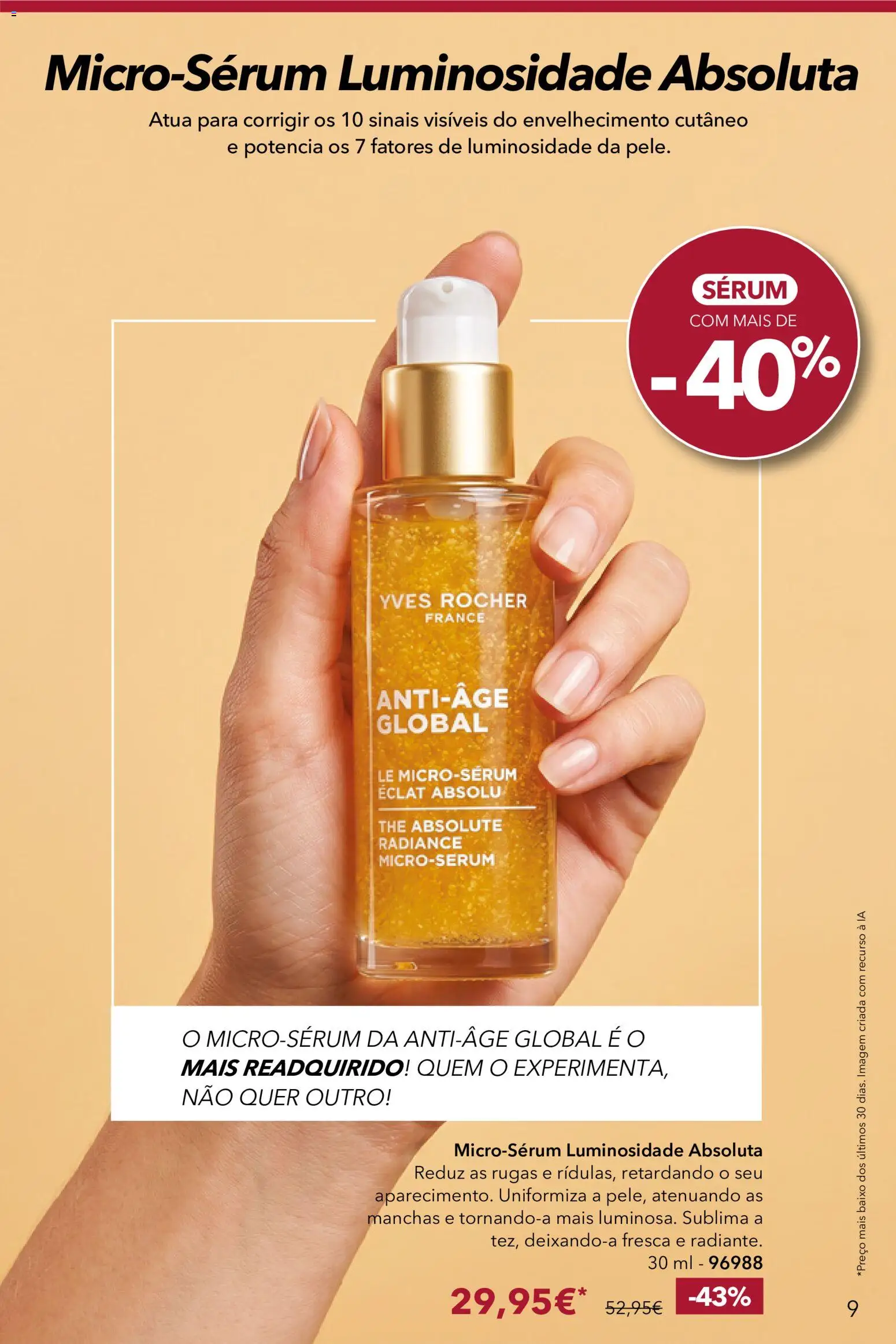 Yves Rocher Catálogo 12 │ válido de 24/09/2026 | Página: 9 | Produtos: Sérum
