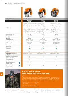 STIHL Katalog ab 01.01.2026 gültig | Seite: 266 | Produkte: Gewicht, Stirnlampe