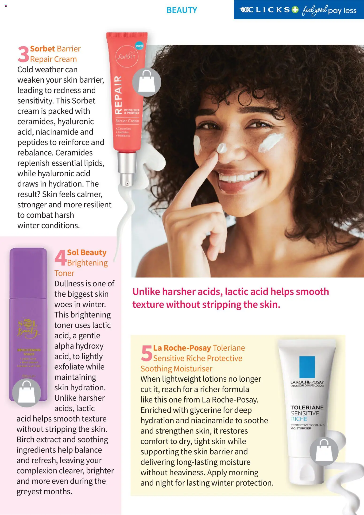 New Clicks catalogue – valid from 01.06.2026 | Page: 26 | Products: Toner, Cream