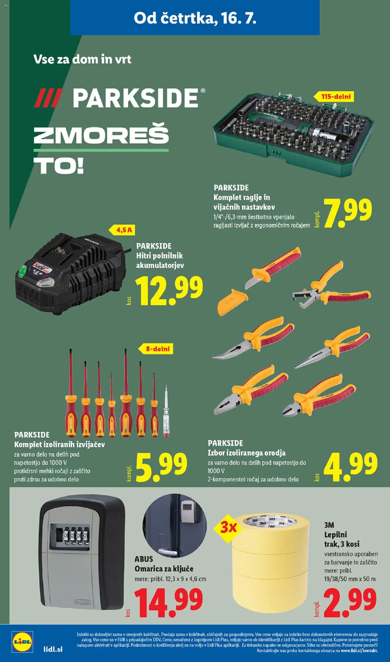 Novi Lidl katalog ponudbe – veljaven od 16.07.2026 | Stran: 40 | Izdelki: Polnilnik, Omarica