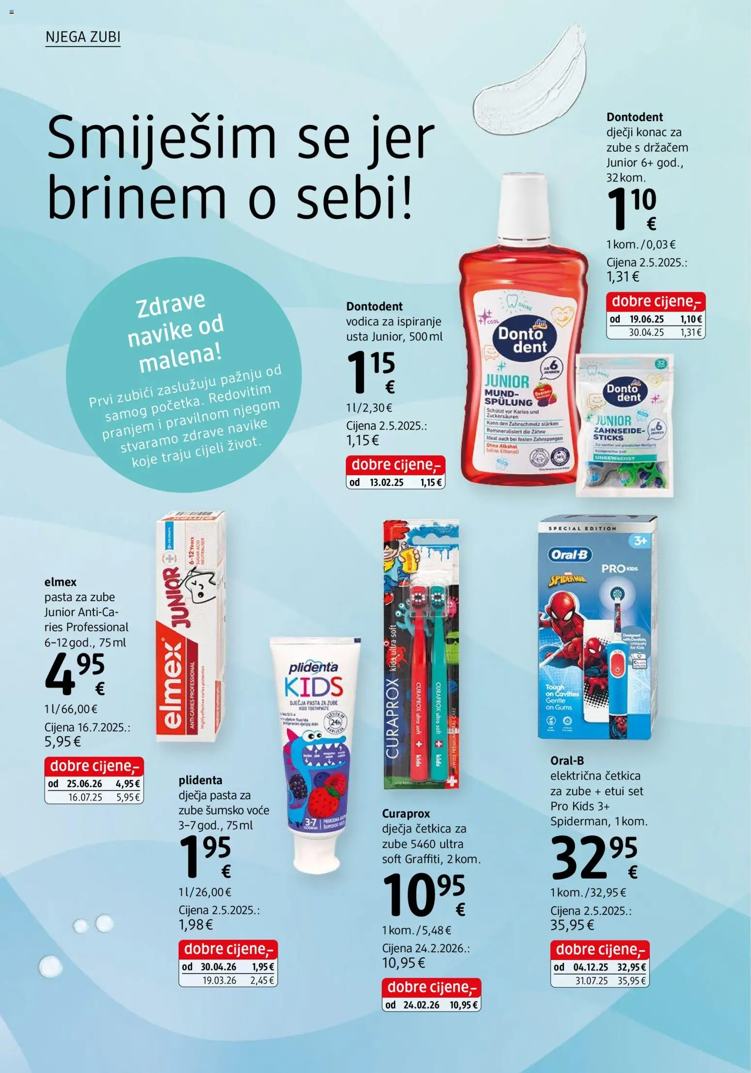 DM katalog | vrijedi od 01.08.2026 | Stranica: 26 | Proizvodi: Šumsko voće, Pasta za zube, Voće, Pasta