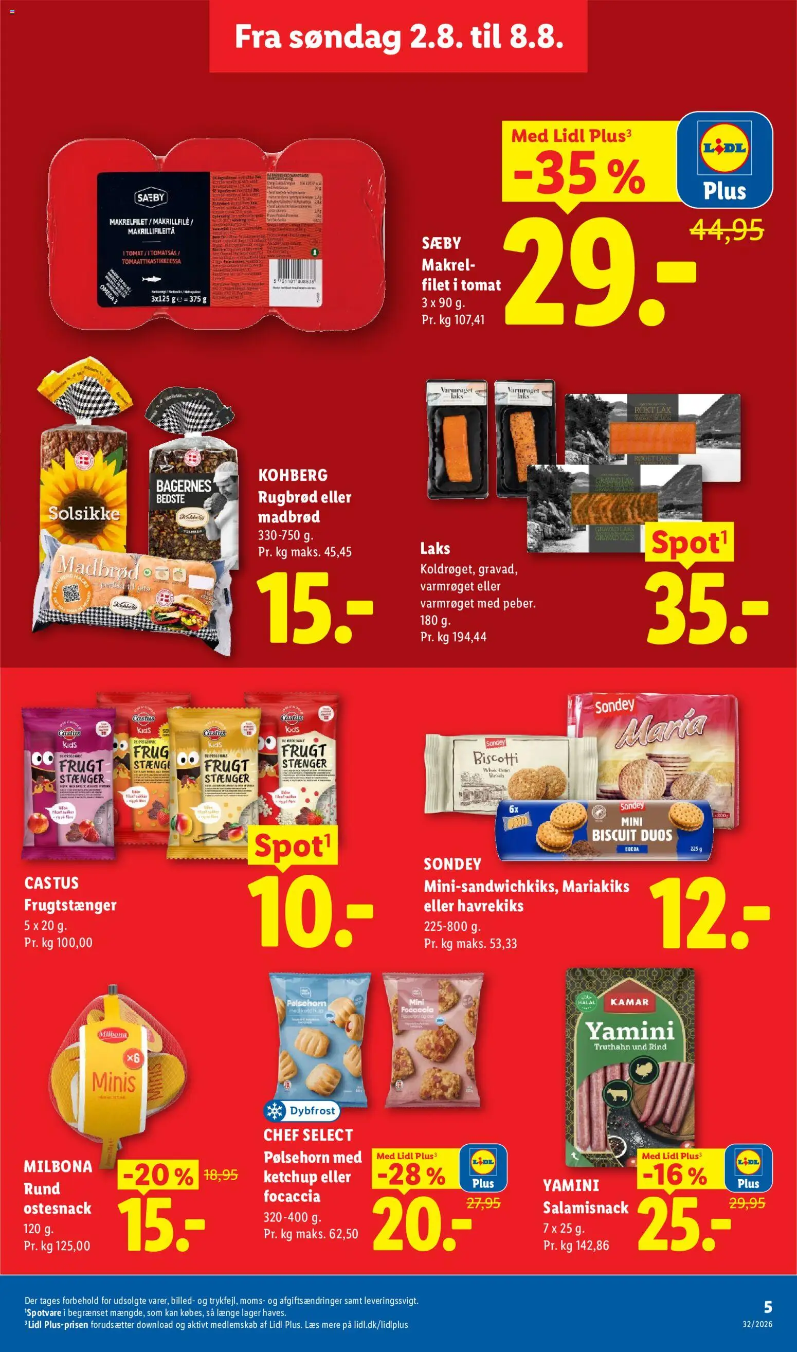 Lidl tilbudsavis – gyldig fra 02/08/2026 | Side: 17 | Produkter: Stol, Søm