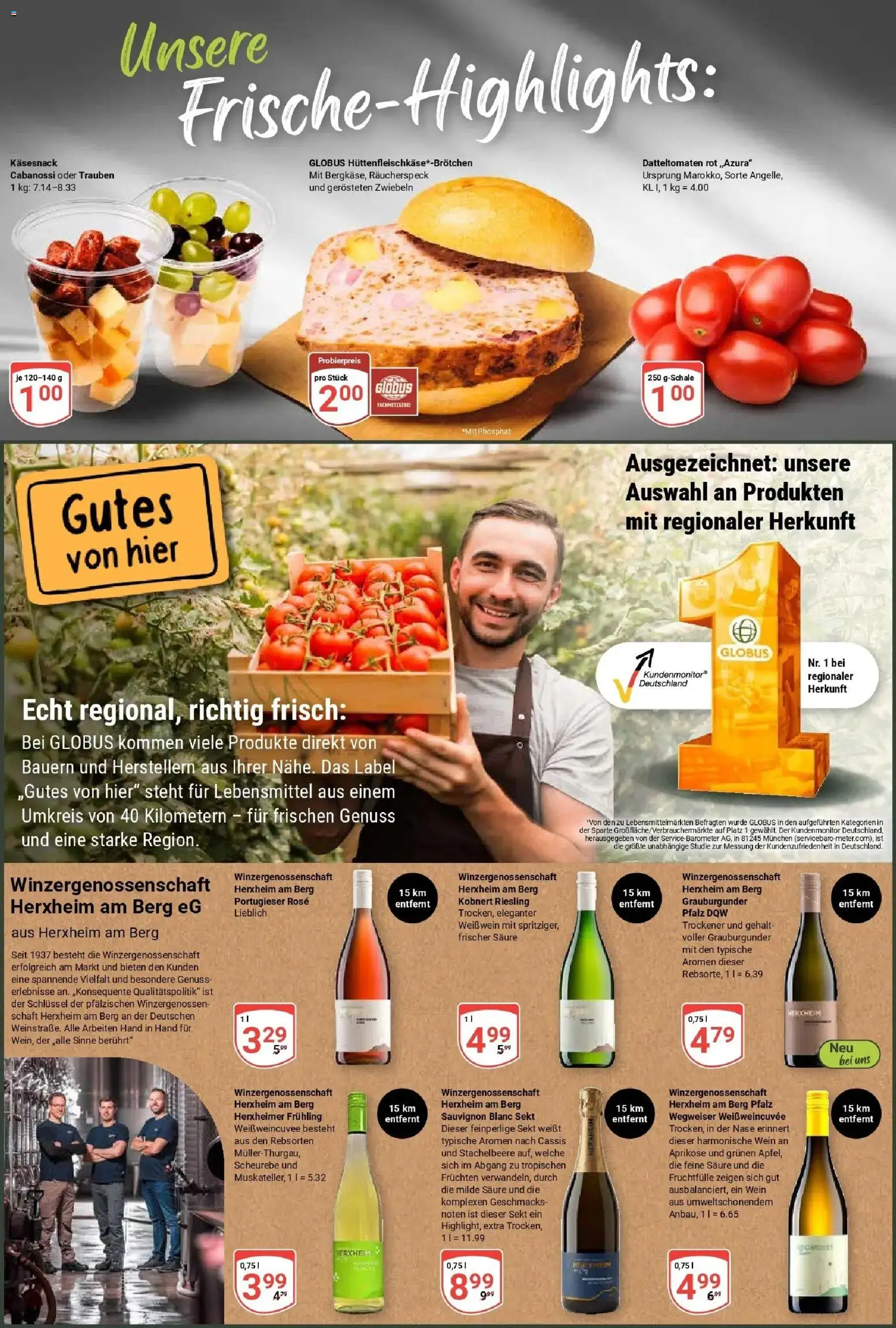 Globus Prospekt Bobenheim-Roxheim (ab 24.08.2026) » Angebote online | Seite: 2 | Produkte: Trauben, Weißwein, Sekt, Zwiebeln