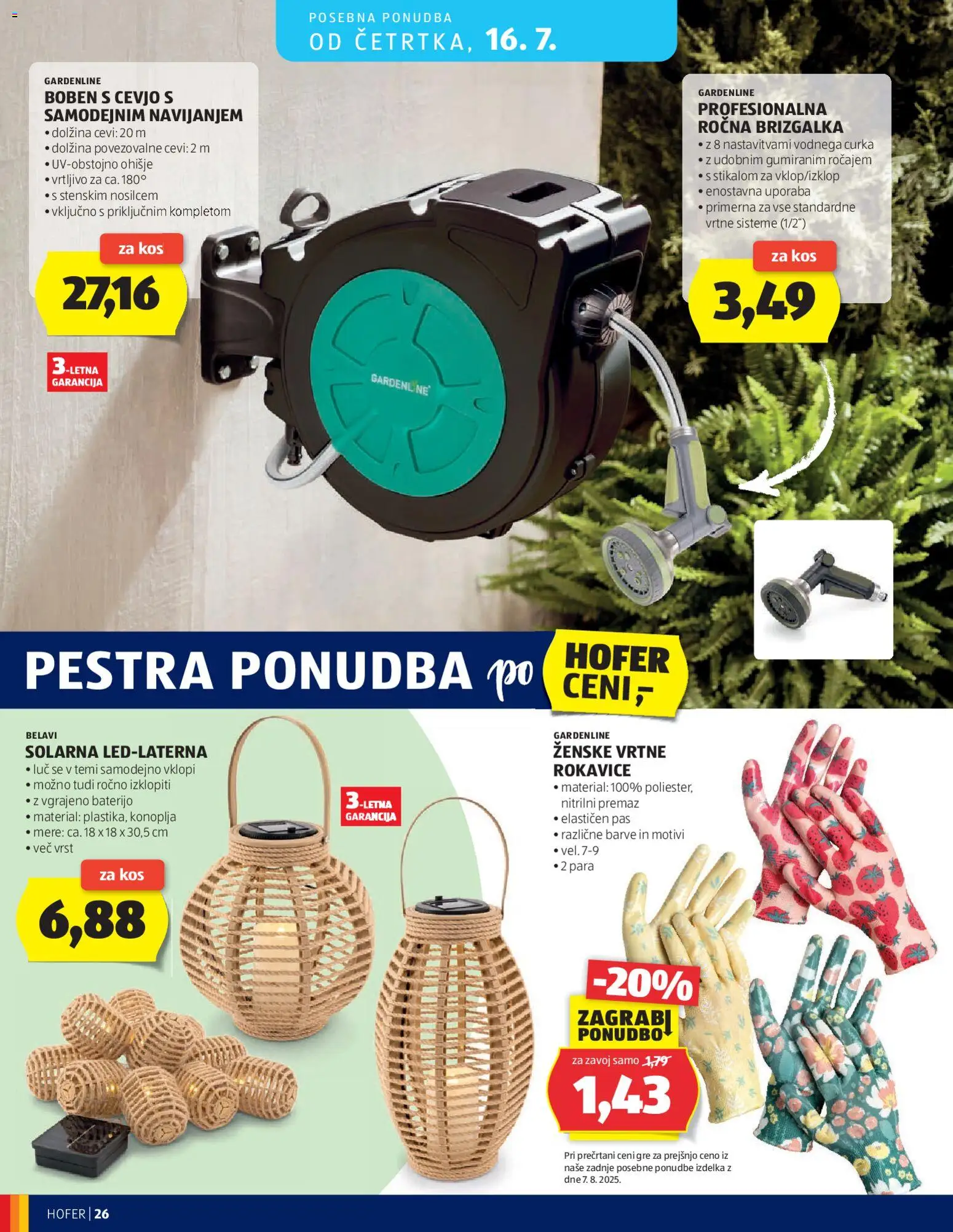 Novi Hofer katalog ponudbe – veljaven od 08.07.2026 | Stran: 26