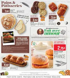 Match Supermarché - Prévisualisation de Match Supermarché C'est tours jours le marché valide à partir de 15/09/2026 | Page: 6 | Produits: Pavé de saumon, Cookies, Jus, Crème