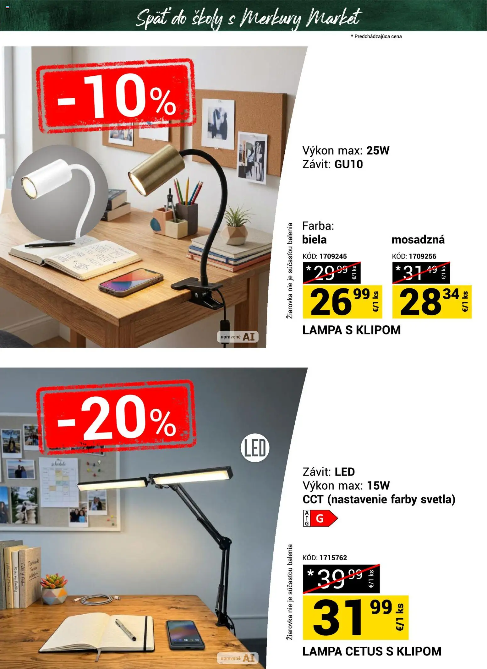 Nové Merkury Market akcie – leták je platný od 22.08.2026 | Strana: 21 | Produkty: Lampa, Žiarovka, Led