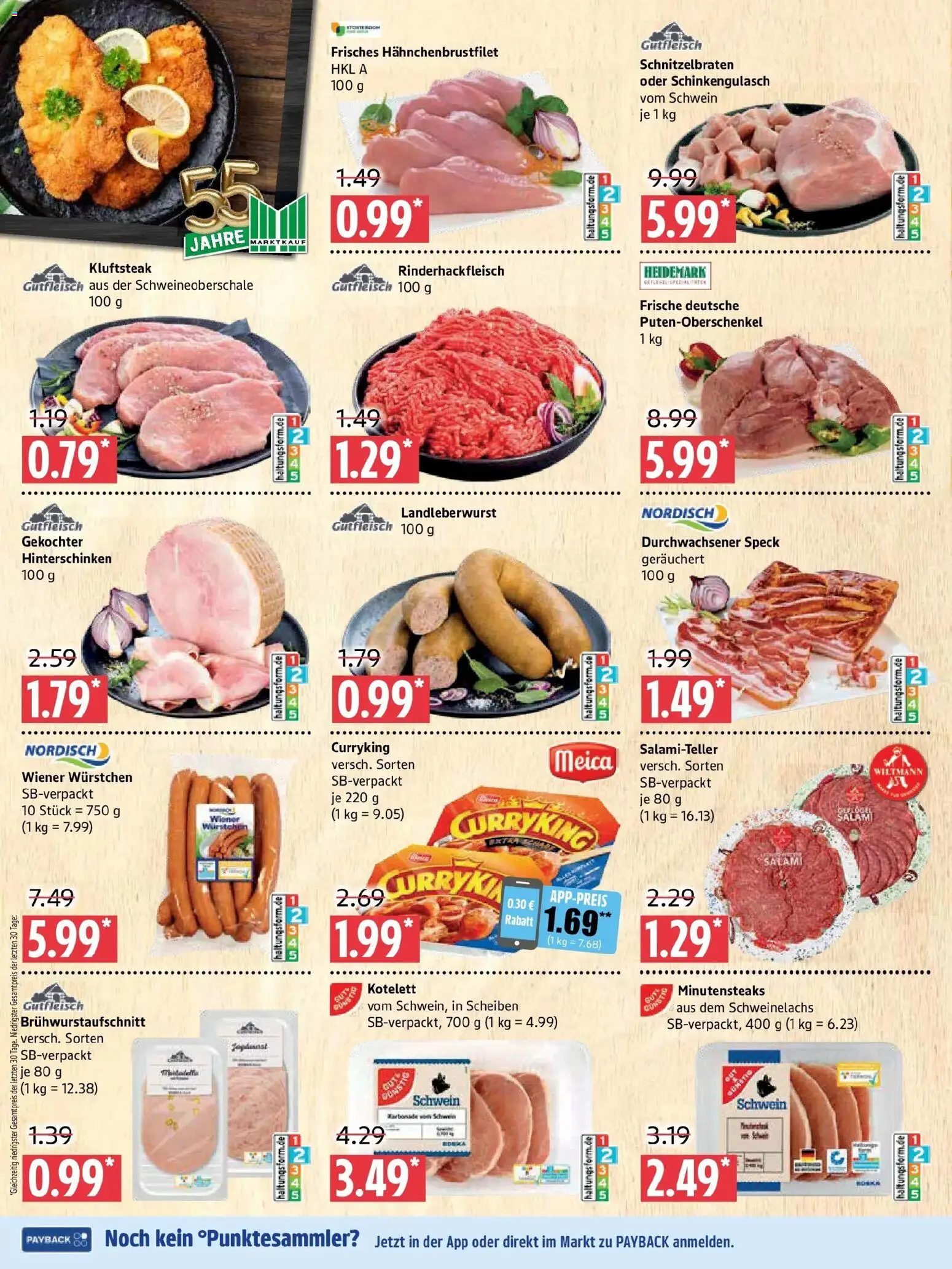 Marktkauf Prospekt Prenzlau (ab 28.09.2026) » Angebote online | Seite: 2 | Produkte: Wiener wurstchen, Meica