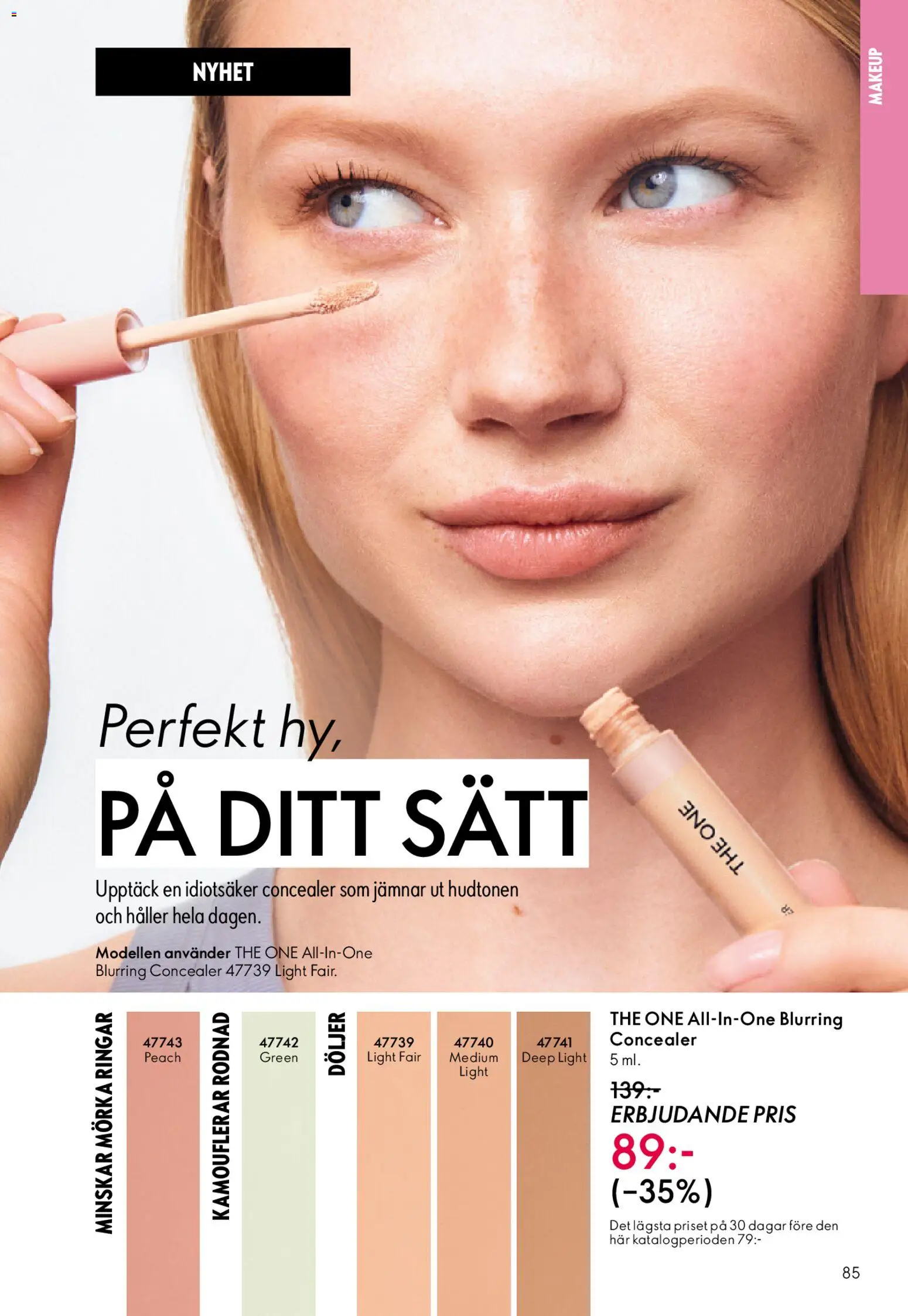 Oriflame reklamblad aktuell från 01.04.2026 | Sida: 85 | Produkter: Concealer