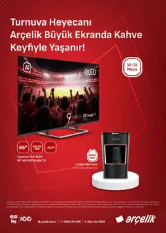 16.05.2026 tarihinden itibaren geçerli olan Arçelik kataloğu önizlemesi | Sayfa: 89