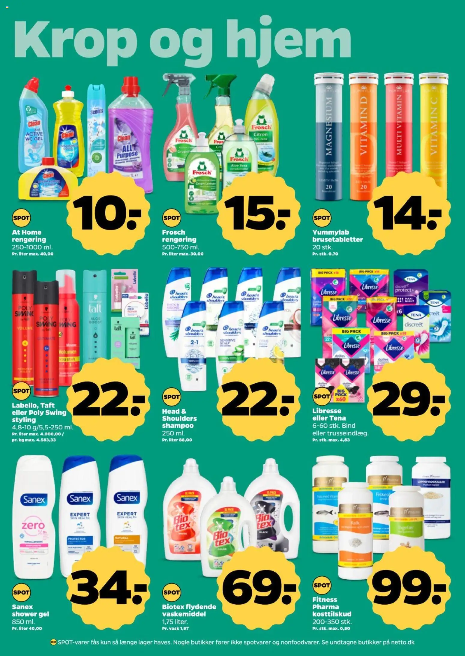Netto tilbudsavis – gyldig fra 17/10/2026 | Side: 25 | Produkter: Shampoo, Ingefær, Aloe Vera