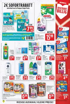 E center Prospekt ab 29.06.2026 gültig | Seite: 21 | Produkte: Lenor, Pute, Shampoo, Spülung