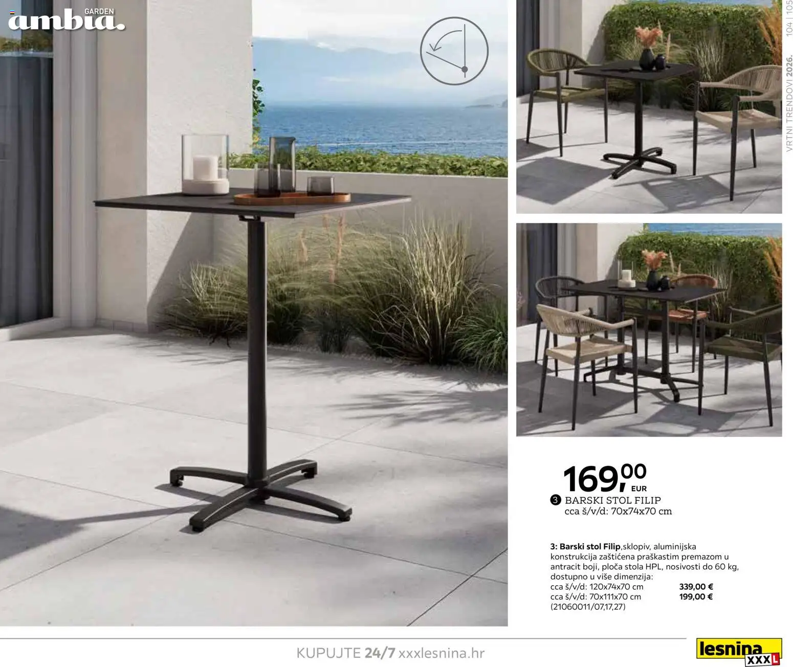 Lesnina katalog | vrijedi od 06.02.2026 | Stranica: 105 | Proizvodi: Stol