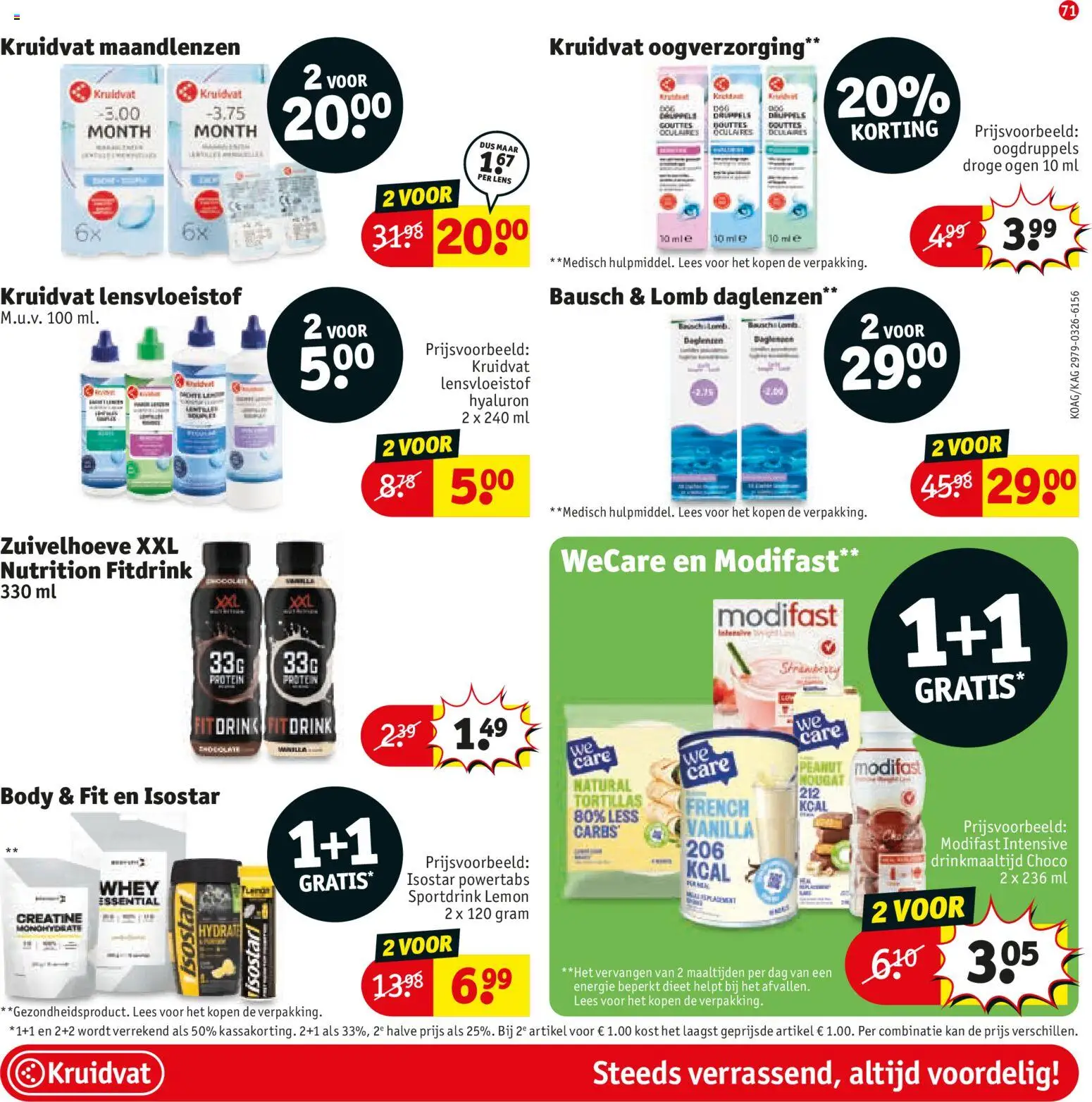 {H1} | Pagina: 77 | Producten: Kan, Whey, Oogdruppels