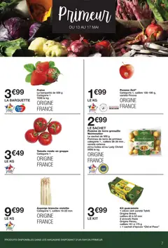 Monoprix - Prévisualisation de Monoprix catalogue valide à partir de 05.05.2026 | Page: 7 | Produits: Citron vert, Avocats, Pomme, Pommes de terre
