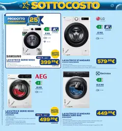 Anteprima del volantino Euronics volantino valido a partire dal 03/07/2026 | Pagina: 7 | Prodotti: Acqua, Lavatrice, Samsung