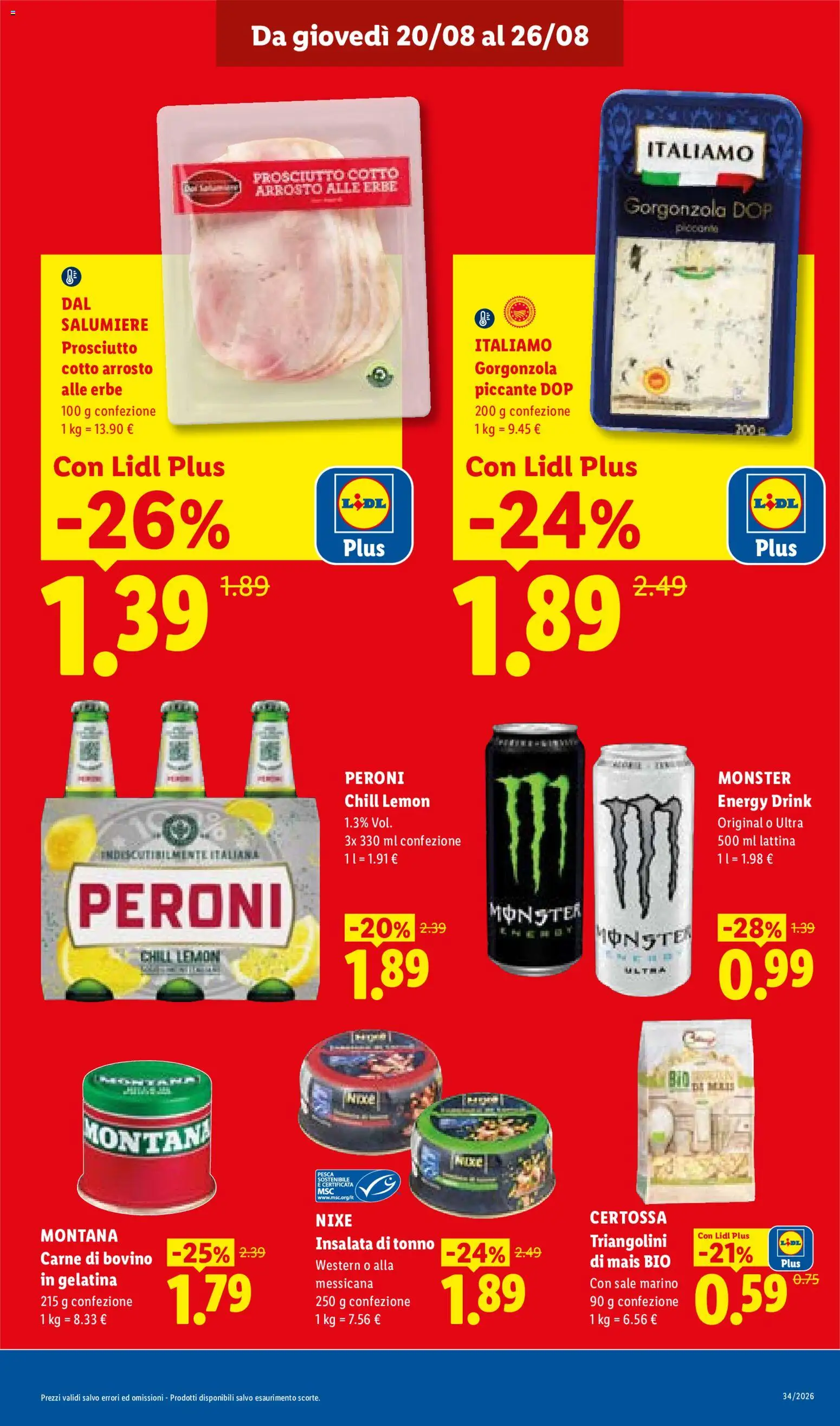 Volantino Lidl del 20/08/2026 | Pagina: 17