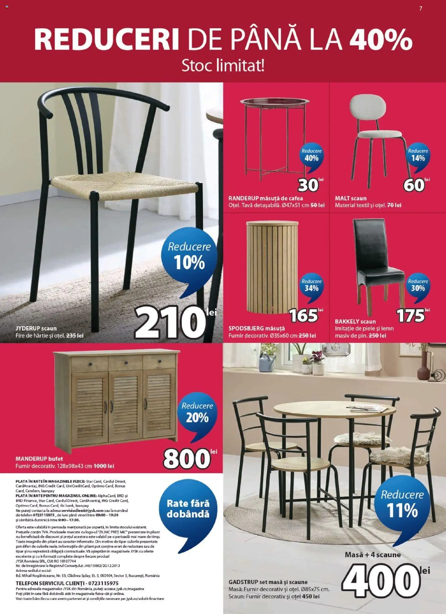 Noul catalog JYSK – valabil de la 02.07.2026 | Pagină: 7