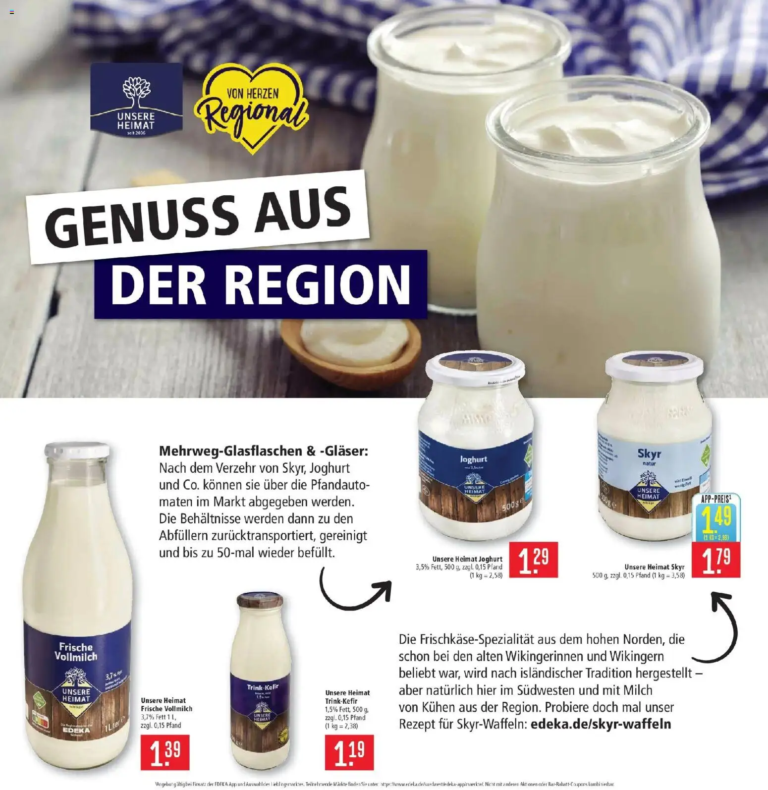 Marktkauf Prospekt Schorndorf (ab 31.08.2026) » Angebote online | Seite: 10 | Produkte: Milch, Joghurt, Skyr