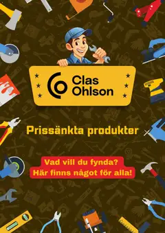 Clas Ohlson erbjudanden - Förhandsvisning av reklamblad från butik Clas Ohlson aktuell från 21/09/2026