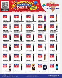 Africa Cash & Carry specials catalogue – valid from 15/10/2026 | Page: 22