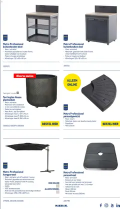 Makro folder - Terras & BBQ - Voorbeeld van een folder van Makro, geldig van 15.04.2026 | Pagina: 31 | Producten: Torta, Festék