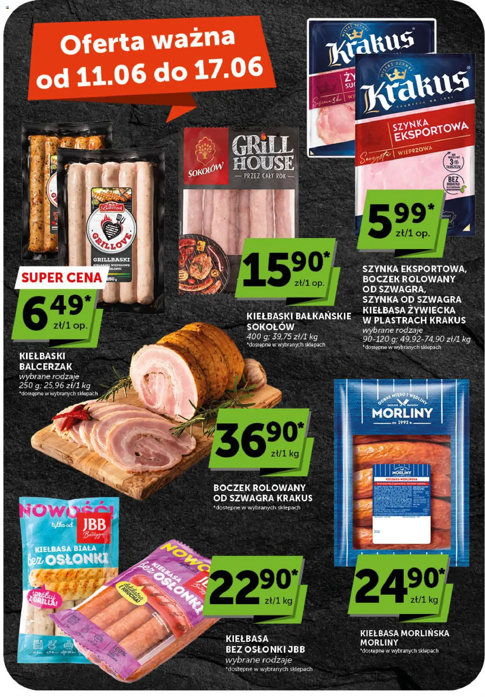 ABC gazetka od 11.06.2026 | Strona: 19 | Produkty: Grill, Szynka, Boczek, Wędliny