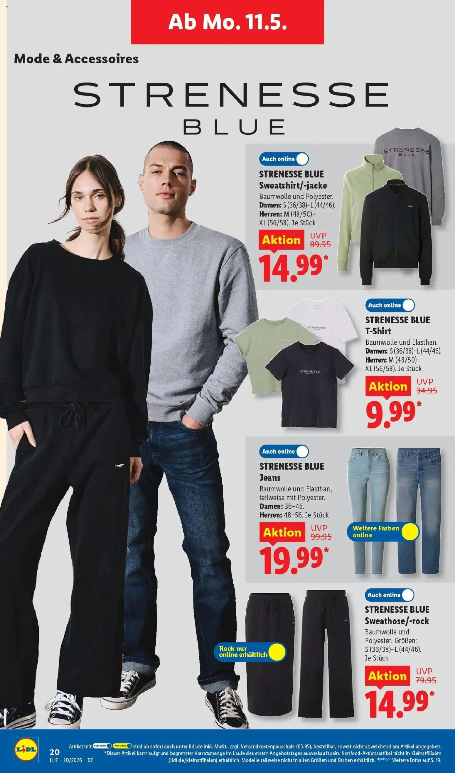Lidl Prospekt Mahlow – gültig ab 11.05.2026 | Seite: 38 | Produkte: Rock, Jeans