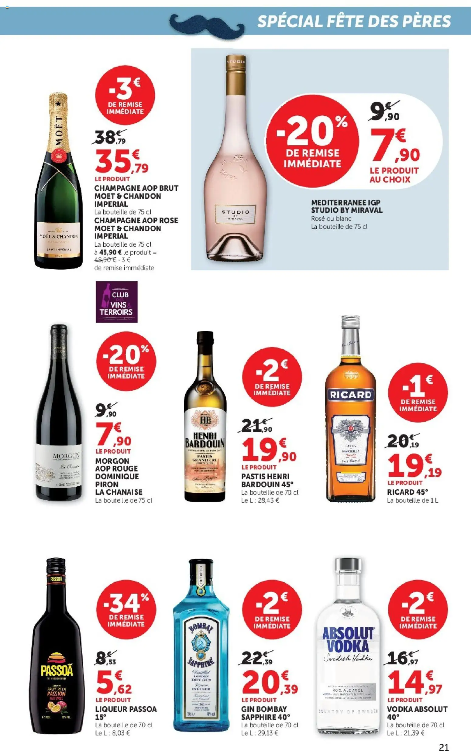 {H1} | Page: 21 | Produits: Vodka, Liqueur, Champagne, Gin