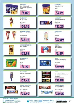 Preview of Bestway - All deals in one place valid from 19/06/2026 | Page: 17 | Products: Vanília kivonat, Milk, Chocolate, Cream