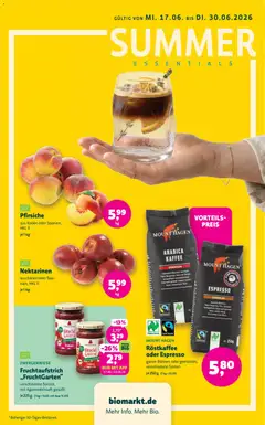 BioMarkt Prospekt ab 17.06.2026 gültig
