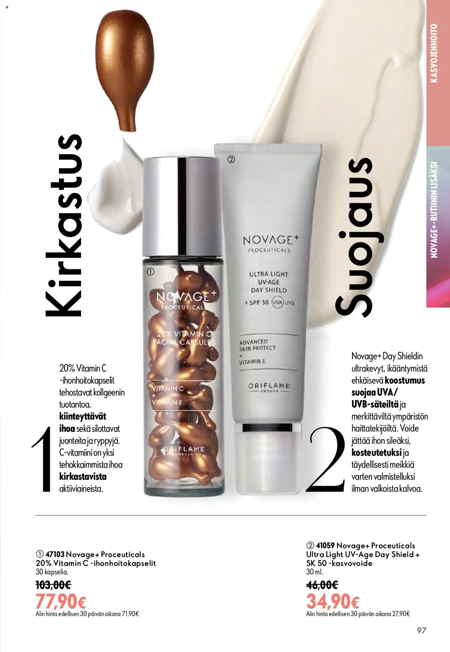 Oriflame tarjoukset – voimassa 26/08/2026 alkaen | Sivu: 97 | Tuotteet: Kasvovoide