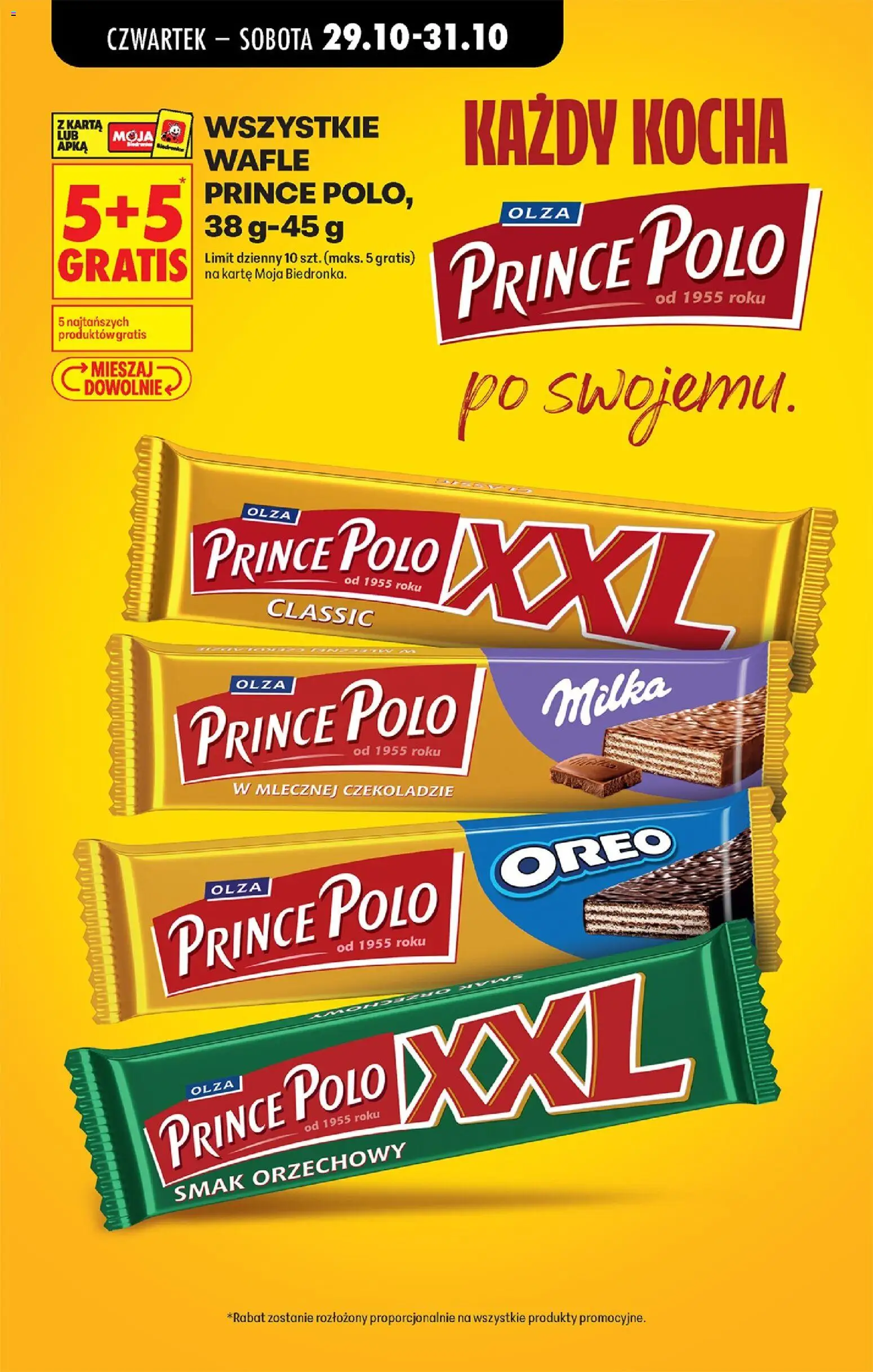 Biedronka Polsko leták - Codziennie niskie ceny od 29.10.2026 | Strana: 78 | Produkty: Brownie