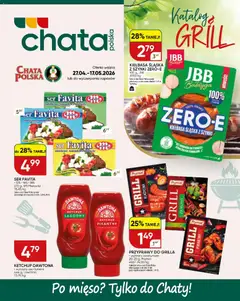 Pogląd oferty "Chata Polska gazetka" - ważna od 07.05.2026 | Strona: 25 | Produkty: Ketchup, Mięso, Kiełbasa śląska, Ser