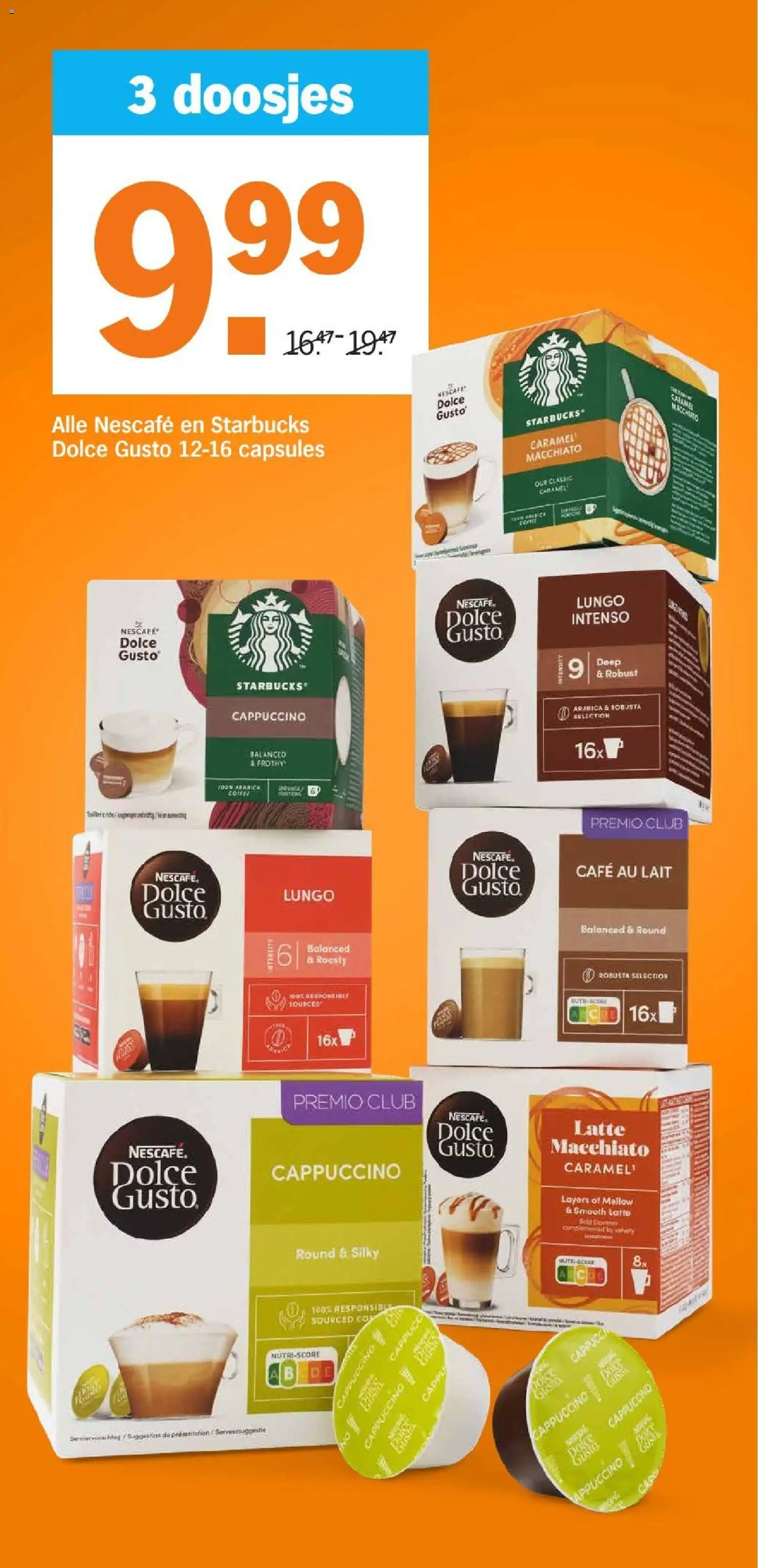 {H1} | Pagina: 23 | Producten: Capsules, Nescafe, Cappuccino