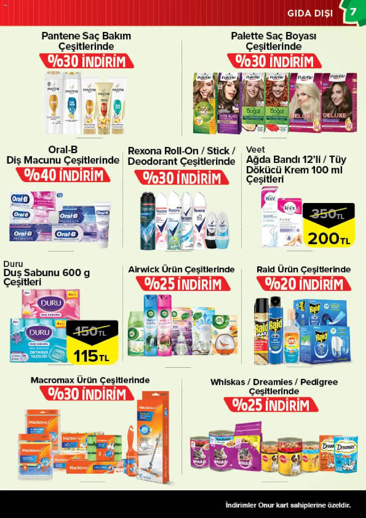 Onur Market Katalog - Bursa - 02.06.2026 tarihinden itibaren geçerlidir | Sayfa: 7