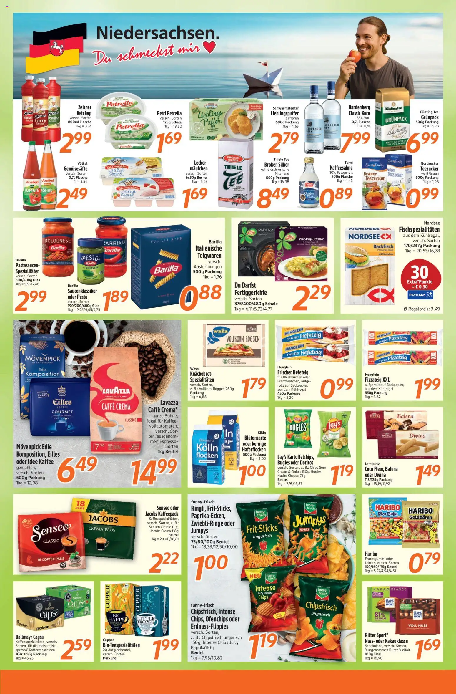 Inkoop Prospekt – gültig ab 07.09.2026 | Seite: 5 | Produkte: Haribo, Paprika, Fertiggerichte, Tee