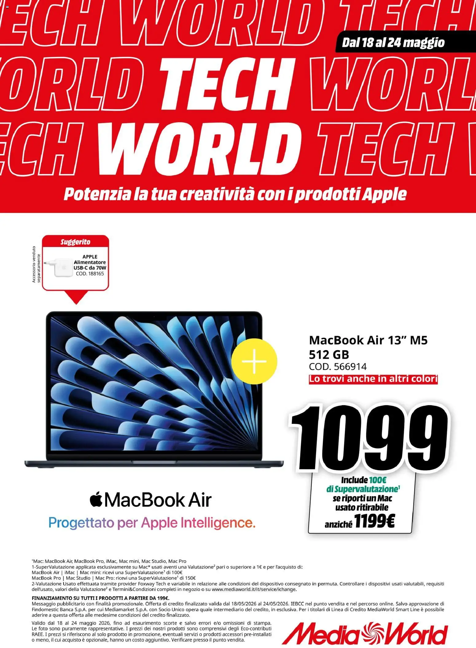 Volantino Media World del 18.05.2026 | Pagina: 4
