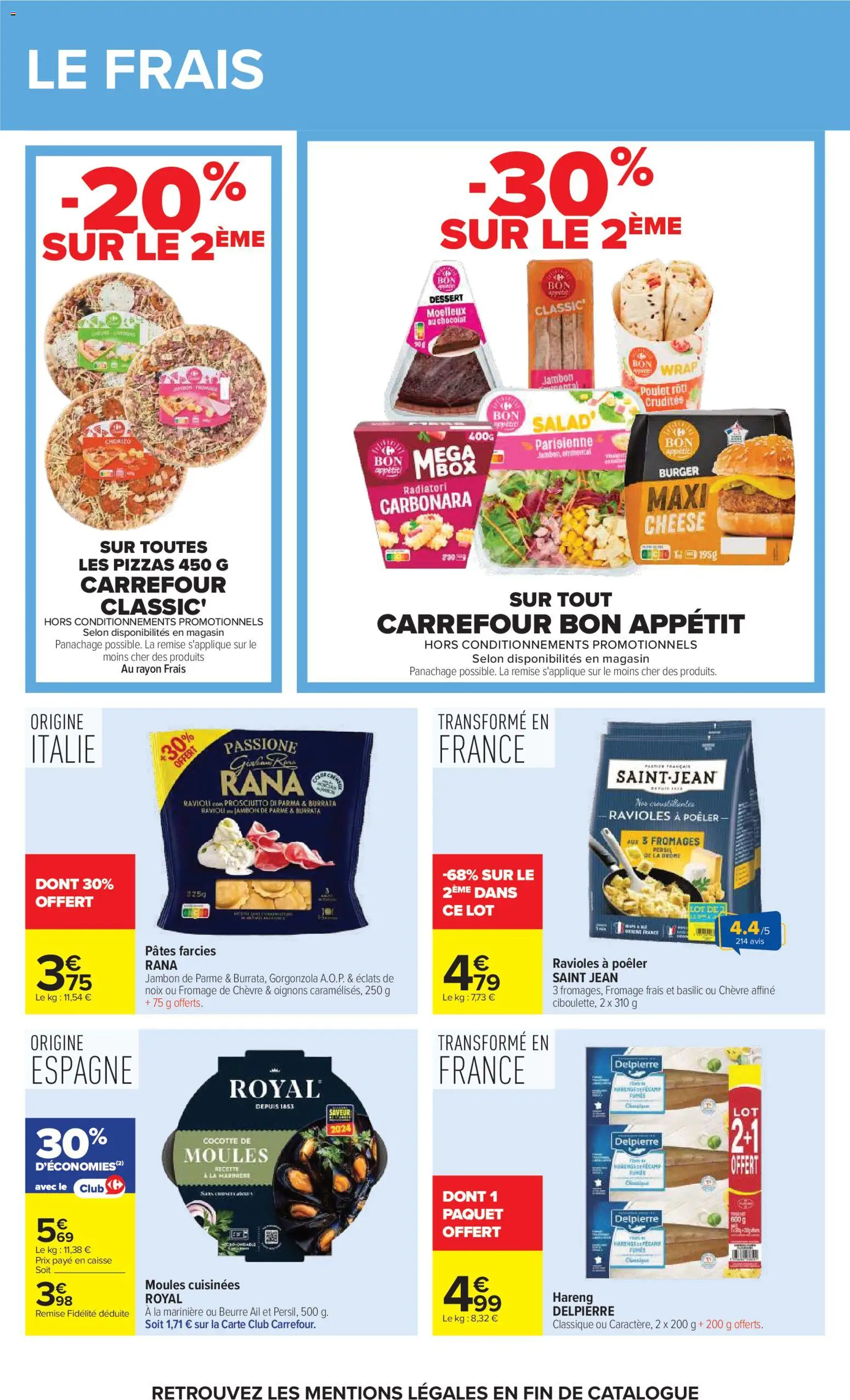 {H1} | Page: 33 | Produits: Moules, Emmental, Beurre, Fromage frais
