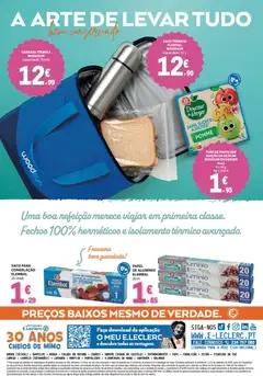 Pré-visualização E.Leclerc - Folheto da Nossa Marca válido de 01/09/2026 | Página: 8 | Produtos: Isolamento, Faca, Saco, Bebidas